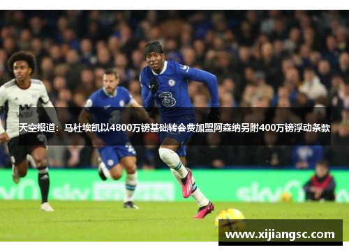 天空报道：马杜埃凯以4800万镑基础转会费加盟阿森纳另附400万镑浮动条款